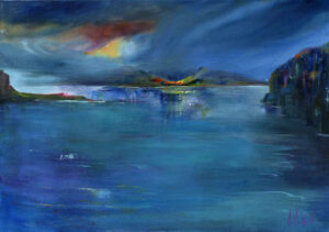 Moody Blue by Aideen Mockford Artist