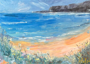 Seaside Flowers by Aideen Mockford Artist