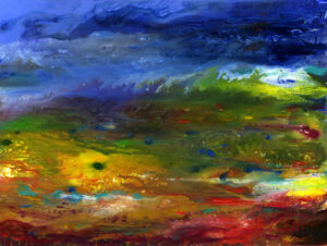 White Horses by Aideen Mockford Artist