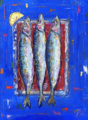 Sardines by Aideen Mockford Artist