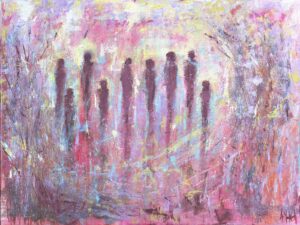 The Nine (Journeying) by Aideen Mockford Artist